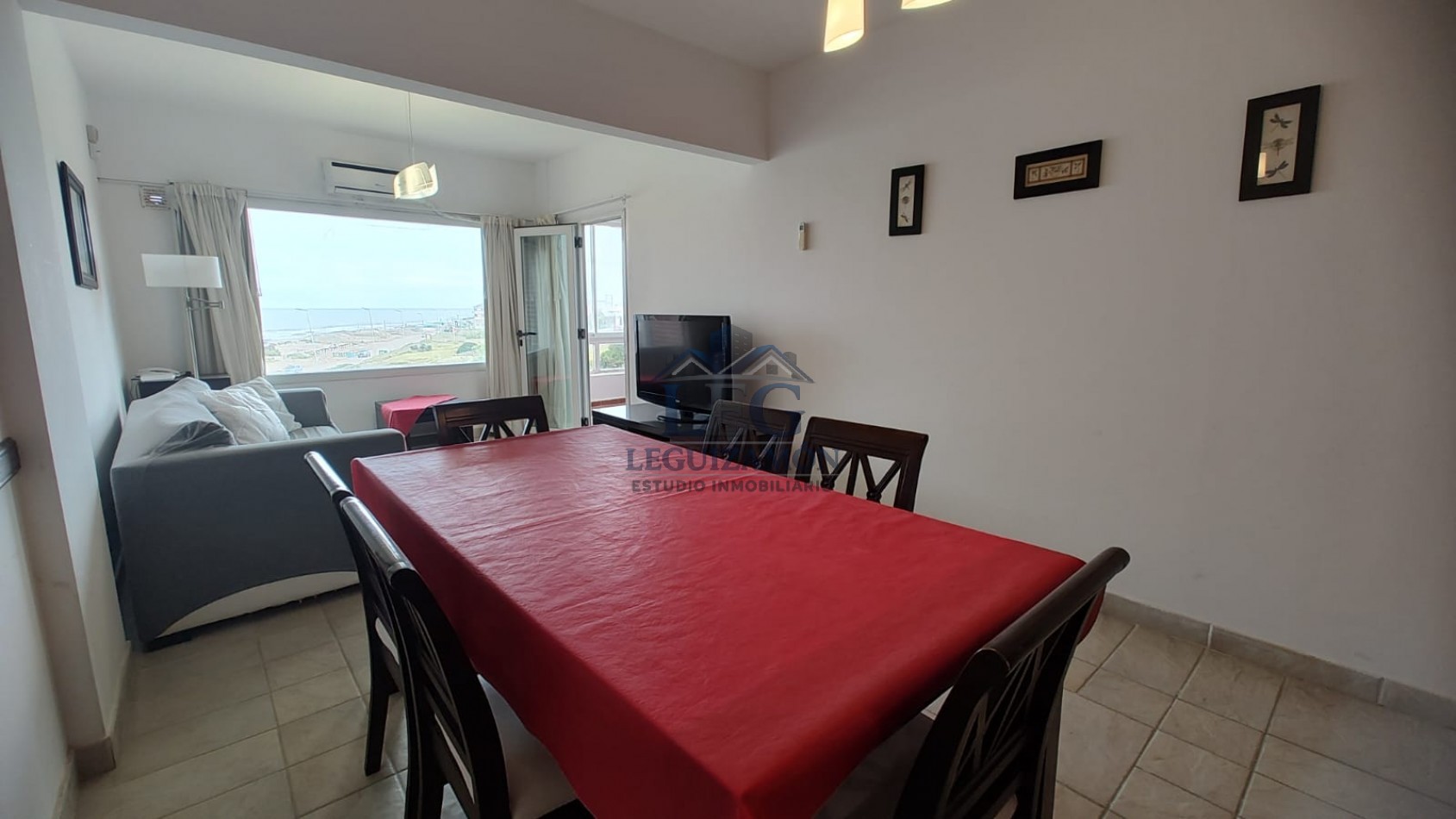 Departamento 3 Ambientes Frente al Mar en Pinamar con Cochera