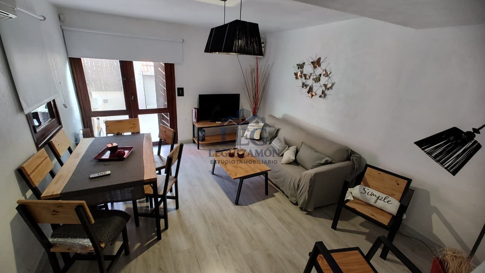 Departamento 3 Ambientes en Pinamar con Parrilla y Cochera