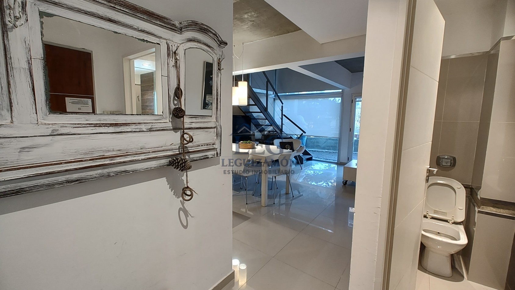 Duplex 2 Ambientes con Cochera en Pinamar a Metros del Mar con Parrilla